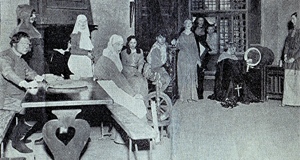 Newspaper photo of "She Passed Through Lorraine"