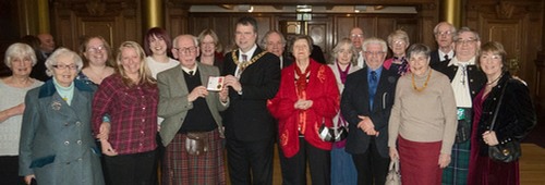 Presentation of British Empire Medal to Douglas Currie - 2013