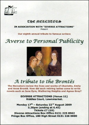 Averse to Personal Publicity - Flyer
