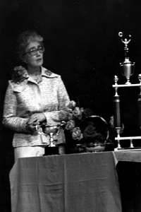 Mrs Madge Drummond - Chairwoman of the Festival Organising Committee