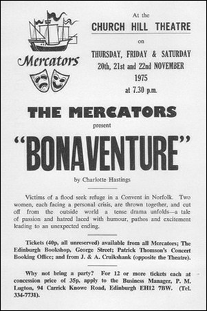 Flyer fror "Bonaventure"