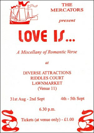 Flyerl for "Love Is..."