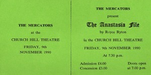 Ticket for "The Anastasia File"