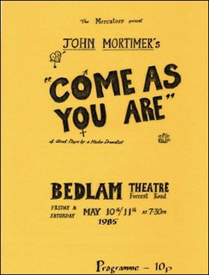 Programme for "Come As You Are" 